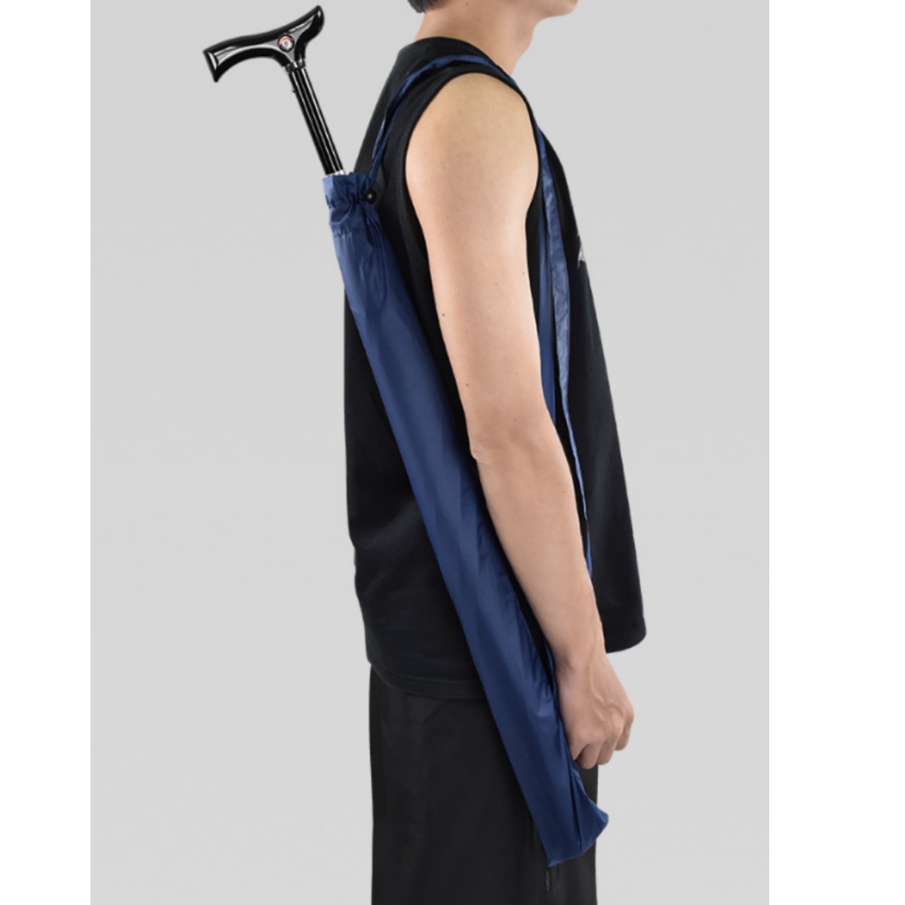 Meds Support Elderly Umbrella Walking Stick Umbrella Combination Height Adjustable